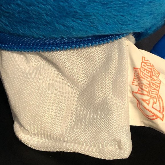 Marvel Captain America BackPack Zippered Secret Pouch 2015 Avengers 4" - Picture 9 of 10